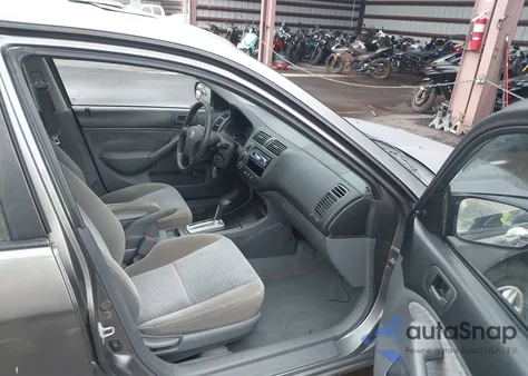 2005 Honda Civic Vp z USA, uszkodzony, nr VIN 2HGES16345H568246